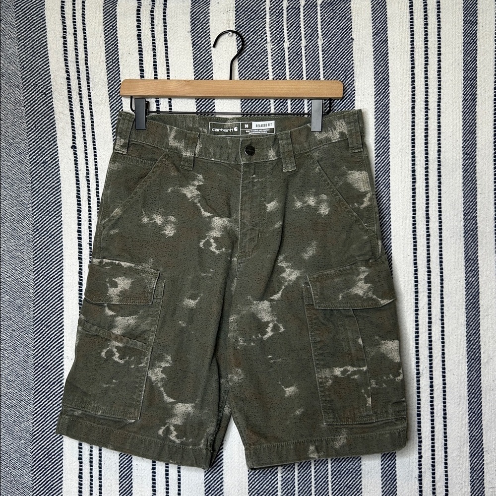 Carhartt Rugged Flex Rigby Camouflage Cargo Shorts - Picture 2 of 5